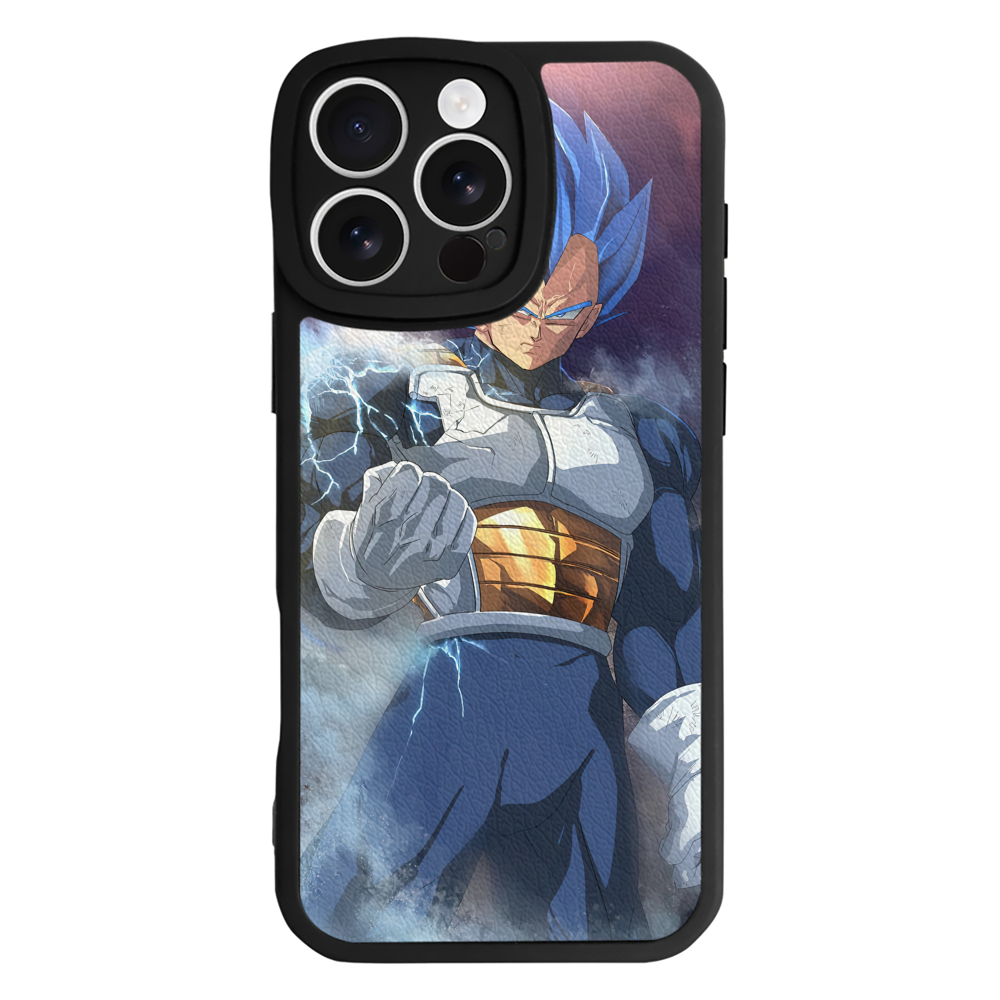 （画像用） ドラゴンボール DRAGON BALL 【iPhone 16シリーズ対応】シリコンスマホケース（レザー調） 材質：シリコン
